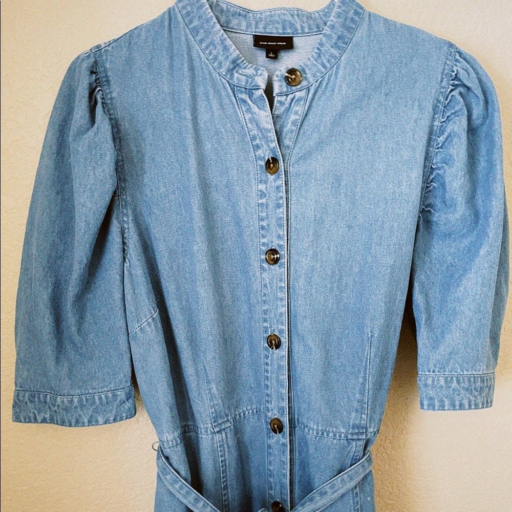 Denim Midi Dress